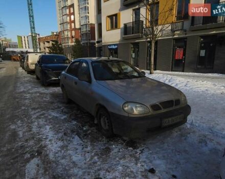 Сірий ЗАЗ Ланос, об'ємом двигуна 1.5 л та пробігом 266 тис. км за 1750 $, фото 1 на Automoto.ua