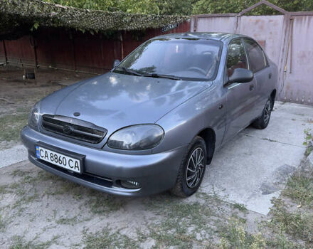 Сірий ЗАЗ Ланос, об'ємом двигуна 1.5 л та пробігом 137 тис. км за 2300 $, фото 1 на Automoto.ua