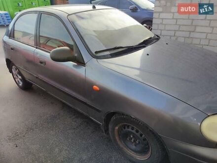 Сірий ЗАЗ Ланос, об'ємом двигуна 1.6 л та пробігом 230 тис. км за 2200 $, фото 1 на Automoto.ua