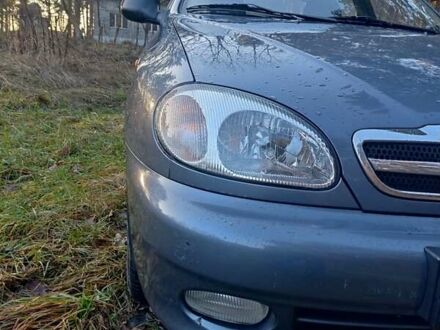 Сірий ЗАЗ Ланос, об'ємом двигуна 1.6 л та пробігом 117 тис. км за 2850 $, фото 1 на Automoto.ua