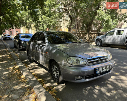 Сірий ЗАЗ Ланос, об'ємом двигуна 1.5 л та пробігом 90 тис. км за 3499 $, фото 1 на Automoto.ua