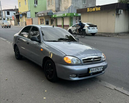 Сірий ЗАЗ Ланос, об'ємом двигуна 1.5 л та пробігом 90 тис. км за 3600 $, фото 1 на Automoto.ua