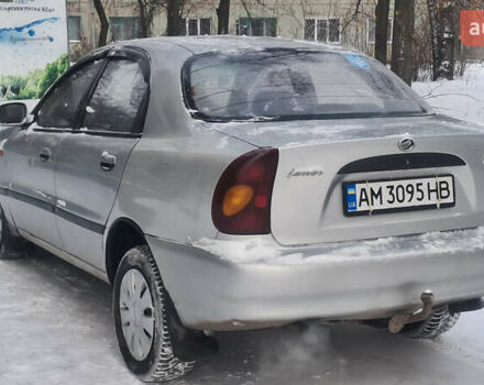Сірий ЗАЗ Ланос, об'ємом двигуна 1.5 л та пробігом 200 тис. км за 1900 $, фото 1 на Automoto.ua