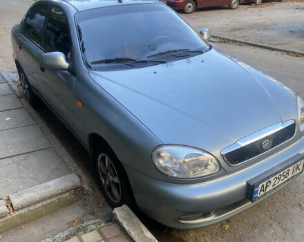 Сірий ЗАЗ Ланос, об'ємом двигуна 1.5 л та пробігом 186 тис. км за 3200 $, фото 1 на Automoto.ua