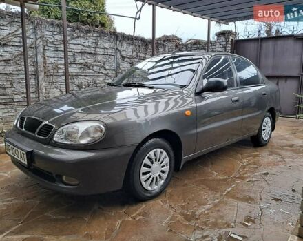 Серый ЗАЗ Ланос, объемом двигателя 1.5 л и пробегом 57 тыс. км за 3600 $, фото 1 на Automoto.ua