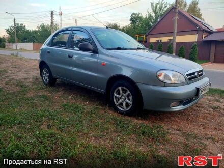 Сірий ЗАЗ Ланос, об'ємом двигуна 1.5 л та пробігом 108 тис. км за 3650 $, фото 1 на Automoto.ua