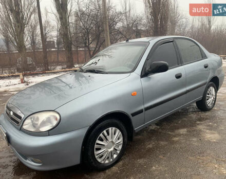 Сірий ЗАЗ Ланос, об'ємом двигуна 1.5 л та пробігом 106 тис. км за 3100 $, фото 1 на Automoto.ua