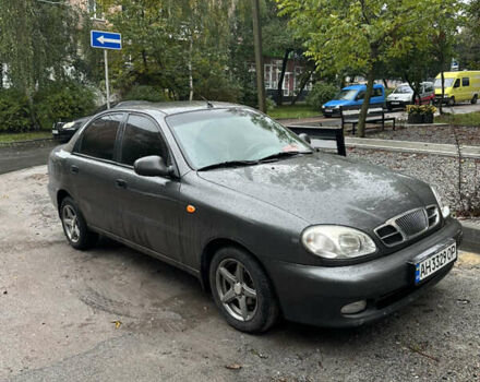 Сірий ЗАЗ Ланос, об'ємом двигуна 1.5 л та пробігом 152 тис. км за 2950 $, фото 1 на Automoto.ua