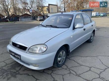 Серый ЗАЗ Ланос, объемом двигателя 1.4 л и пробегом 100 тыс. км за 4500 $, фото 1 на Automoto.ua