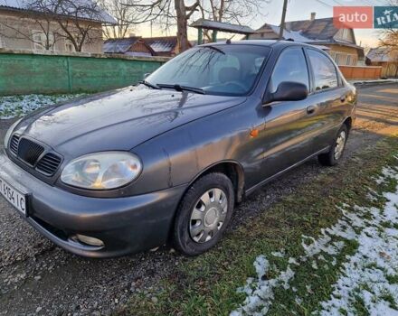 Сірий ЗАЗ Ланос, об'ємом двигуна 1.5 л та пробігом 160 тис. км за 2300 $, фото 1 на Automoto.ua