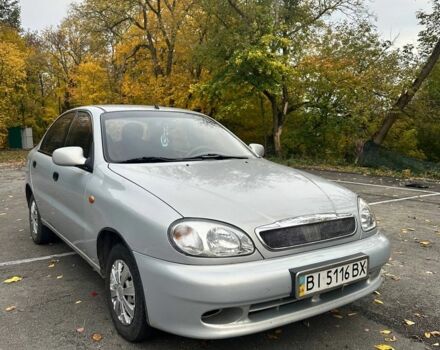 Сірий ЗАЗ Ланос, об'ємом двигуна 1.5 л та пробігом 200 тис. км за 2800 $, фото 1 на Automoto.ua