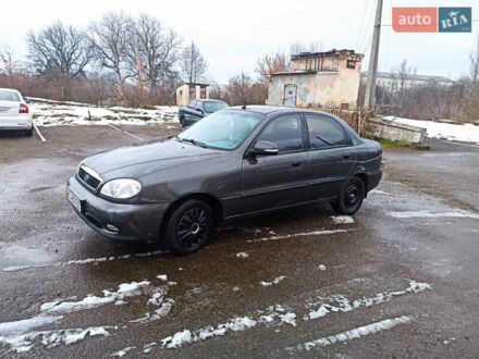 Серый ЗАЗ Ланос, объемом двигателя 1.5 л и пробегом 117 тыс. км за 3300 $, фото 1 на Automoto.ua