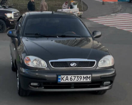 Сірий ЗАЗ Ланос, об'ємом двигуна 1.5 л та пробігом 163 тис. км за 4000 $, фото 1 на Automoto.ua