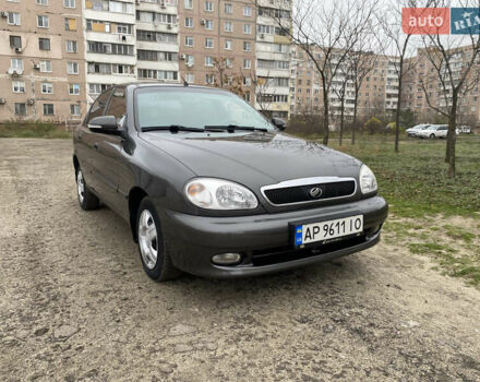 Сірий ЗАЗ Ланос, об'ємом двигуна 1.5 л та пробігом 203 тис. км за 4000 $, фото 1 на Automoto.ua