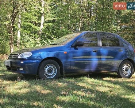 Синій ЗАЗ Ланос, об'ємом двигуна 1.5 л та пробігом 44 тис. км за 2850 $, фото 2 на Automoto.ua