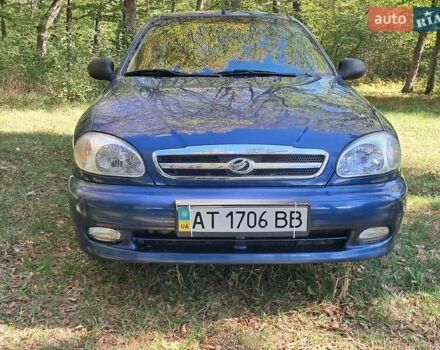 Синій ЗАЗ Ланос, об'ємом двигуна 1.5 л та пробігом 44 тис. км за 2850 $, фото 1 на Automoto.ua