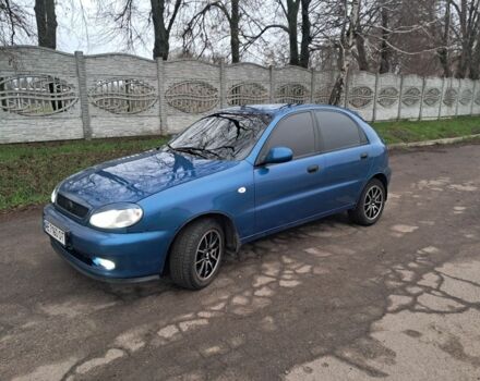 Синий ЗАЗ Ланос, объемом двигателя 1.4 л и пробегом 89 тыс. км за 4500 $, фото 2 на Automoto.ua