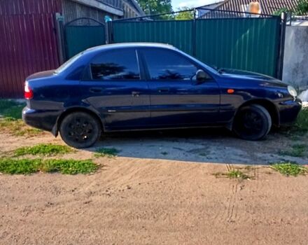 Синий ЗАЗ Ланос, объемом двигателя 1.5 л и пробегом 180 тыс. км за 2200 $, фото 5 на Automoto.ua