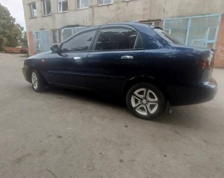 Синий ЗАЗ Ланос, объемом двигателя 1.3 л и пробегом 200 тыс. км за 2200 $, фото 1 на Automoto.ua