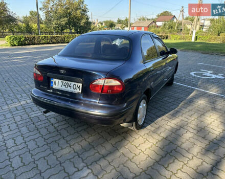 Синій ЗАЗ Ланос, об'ємом двигуна 1.3 л та пробігом 206 тис. км за 1850 $, фото 1 на Automoto.ua
