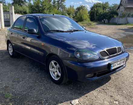 Синий ЗАЗ Ланос, объемом двигателя 1.5 л и пробегом 300 тыс. км за 3200 $, фото 2 на Automoto.ua