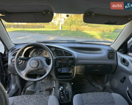 Синій ЗАЗ Ланос, об'ємом двигуна 1.3 л та пробігом 206 тис. км за 1850 $, фото 10 на Automoto.ua