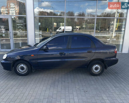 Синий ЗАЗ Ланос, объемом двигателя 1.3 л и пробегом 169 тыс. км за 2500 $, фото 4 на Automoto.ua