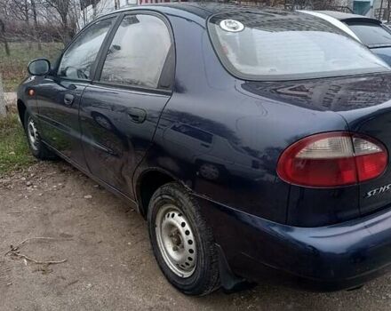 Синий ЗАЗ Ланос, объемом двигателя 1.3 л и пробегом 153 тыс. км за 2000 $, фото 4 на Automoto.ua