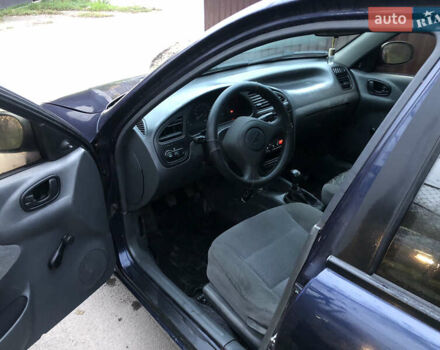 Синий ЗАЗ Ланос, объемом двигателя 1.3 л и пробегом 200 тыс. км за 1599 $, фото 4 на Automoto.ua