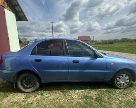 Синій ЗАЗ Ланос, об'ємом двигуна 1.39 л та пробігом 110 тис. км за 1950 $, фото 4 на Automoto.ua