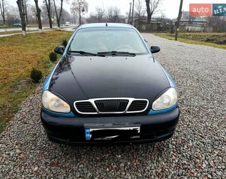 Синий ЗАЗ Ланос, объемом двигателя 1.4 л и пробегом 180 тыс. км за 1600 $, фото 1 на Automoto.ua