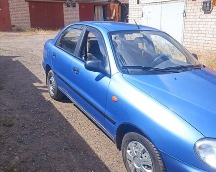 Синий ЗАЗ Ланос, объемом двигателя 1.39 л и пробегом 80 тыс. км за 2300 $, фото 1 на Automoto.ua