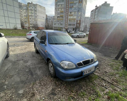 Синий ЗАЗ Ланос, объемом двигателя 1.39 л и пробегом 370 тыс. км за 1200 $, фото 6 на Automoto.ua