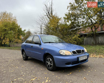 Синій ЗАЗ Ланос, об'ємом двигуна 1.4 л та пробігом 225 тис. км за 2000 $, фото 3 на Automoto.ua