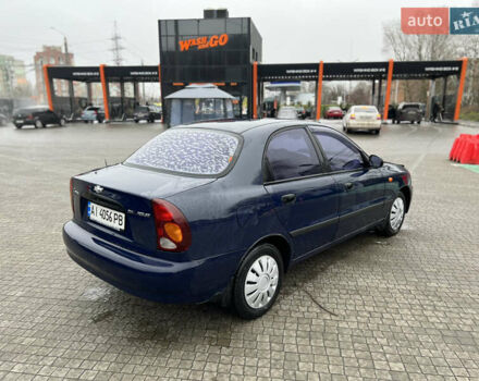 Синий ЗАЗ Ланос, объемом двигателя 1.5 л и пробегом 160 тыс. км за 2800 $, фото 4 на Automoto.ua