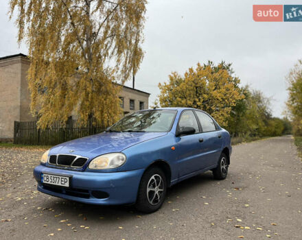 Синий ЗАЗ Ланос, объемом двигателя 1.4 л и пробегом 225 тыс. км за 2100 $, фото 3 на Automoto.ua