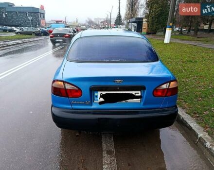 Синий ЗАЗ Ланос, объемом двигателя 1.4 л и пробегом 180 тыс. км за 1600 $, фото 4 на Automoto.ua