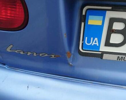 Синій ЗАЗ Ланос, об'ємом двигуна 1.4 л та пробігом 150 тис. км за 1600 $, фото 16 на Automoto.ua