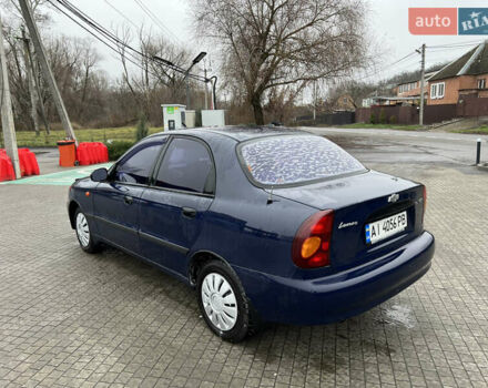 Синий ЗАЗ Ланос, объемом двигателя 1.5 л и пробегом 160 тыс. км за 2800 $, фото 6 на Automoto.ua