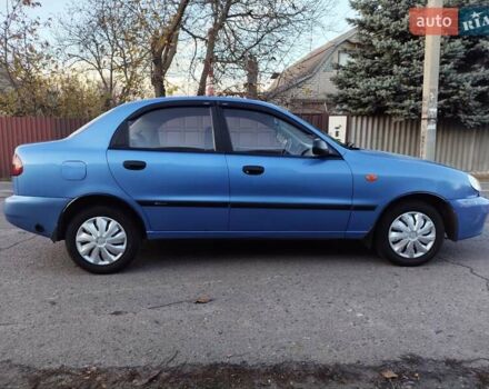 Синий ЗАЗ Ланос, объемом двигателя 1.5 л и пробегом 193 тыс. км за 1950 $, фото 3 на Automoto.ua