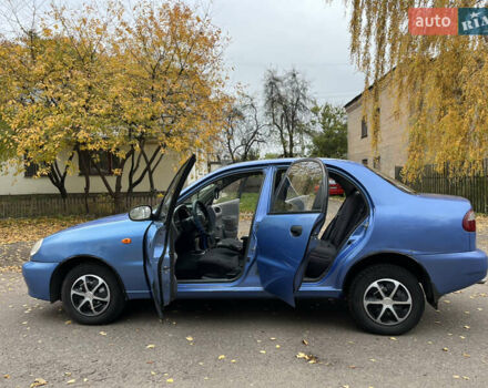 Синій ЗАЗ Ланос, об'ємом двигуна 1.4 л та пробігом 225 тис. км за 2000 $, фото 12 на Automoto.ua