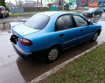 Синий ЗАЗ Ланос, объемом двигателя 1.4 л и пробегом 180 тыс. км за 1600 $, фото 2 на Automoto.ua