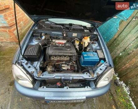 Синій ЗАЗ Ланос, об'ємом двигуна 1.4 л та пробігом 75 тис. км за 2300 $, фото 6 на Automoto.ua