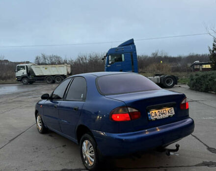 Синий ЗАЗ Ланос, объемом двигателя 1.5 л и пробегом 100 тыс. км за 1450 $, фото 4 на Automoto.ua