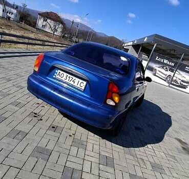 ЗАЗ Ланос 2008 в Ужгороде на Automoto.ua Синий ЗАЗ Ланос, объемом двигателя 1.5 л и пробегом 285 тыс. км за 1300 $, фото 4 на Automoto.ua