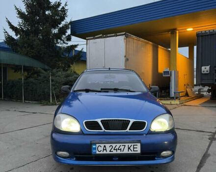 Синий ЗАЗ Ланос, объемом двигателя 1.5 л и пробегом 100 тыс. км за 1450 $, фото 1 на Automoto.ua