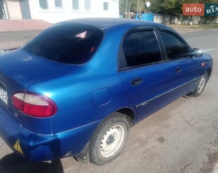 Синій ЗАЗ Ланос, об'ємом двигуна 1.4 л та пробігом 102 тис. км за 3000 $, фото 4 на Automoto.ua