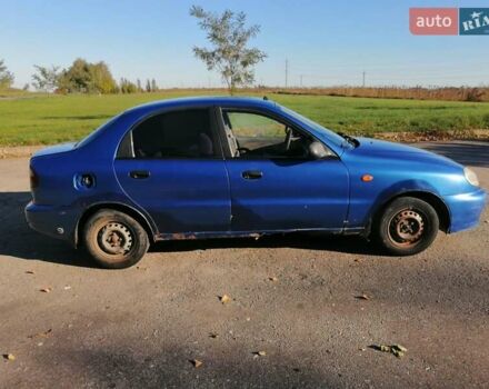 Синий ЗАЗ Ланос, объемом двигателя 1.5 л и пробегом 319 тыс. км за 1650 $, фото 4 на Automoto.ua