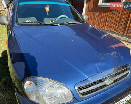 ЗАЗ Ланос 2009 в Ивано-Франковске на Automoto.ua Синий ЗАЗ Ланос, объемом двигателя 1.5 л и пробегом 185 тыс. км за 2500 $, фото 2 на Automoto.ua