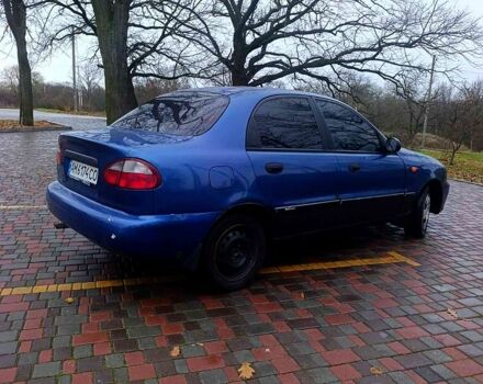 Синій ЗАЗ Ланос, об'ємом двигуна 1.6 л та пробігом 200 тис. км за 1750 $, фото 5 на Automoto.ua